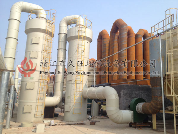 Sulfur dioxide waste gas recovery purification